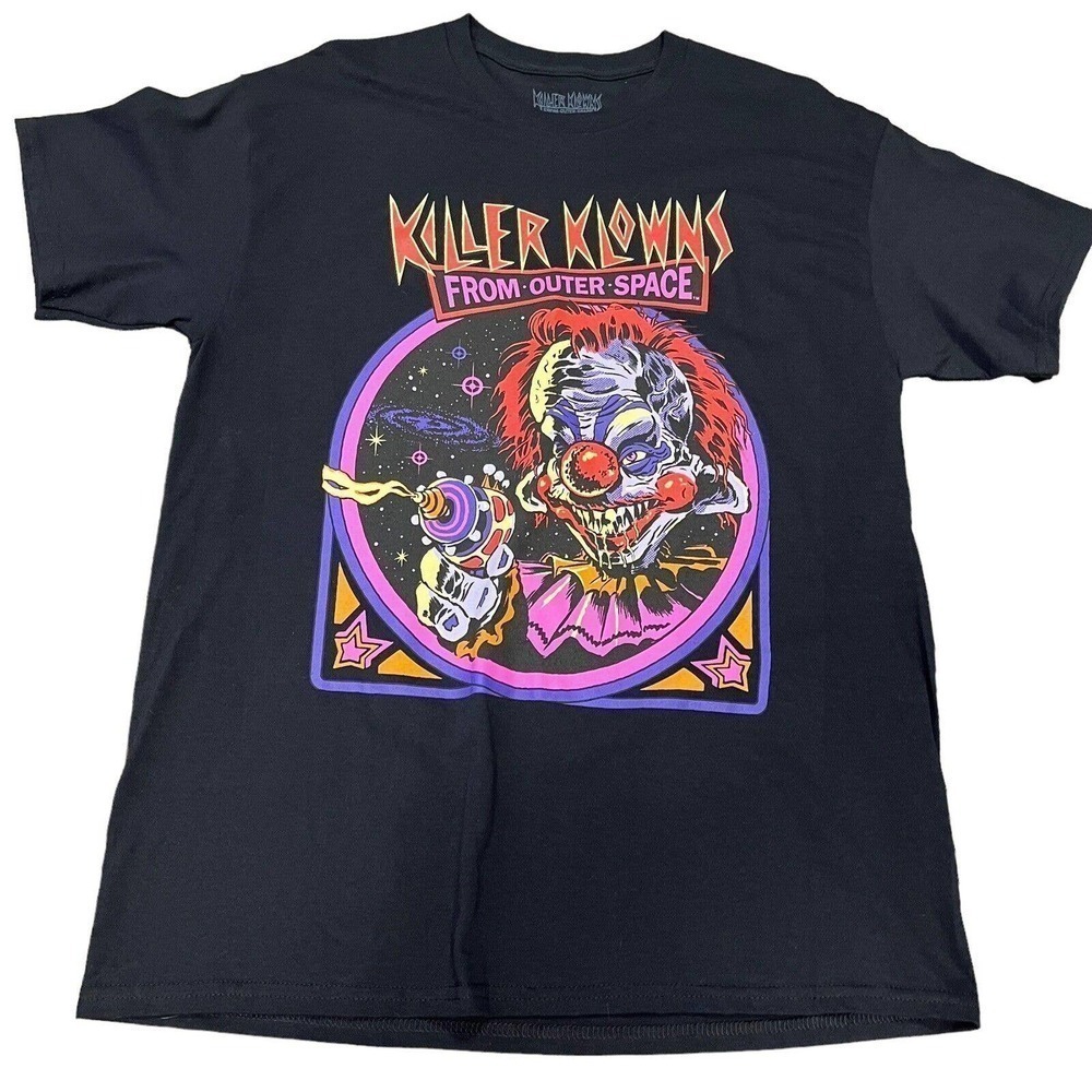 Killer Klowns Outer Space 80's Horror Clowns T-Shirt Large Spirit Halloween